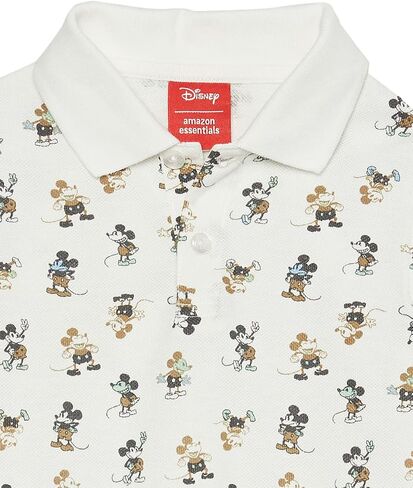 Amazon Essentials Disney | Marvel | Star Wars Boys and Toddlers' Short-Sleeve Pique Polo Shirts, Pack of 2 in Kuwait