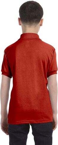 Hanes Boys' Short Sleeve Eco Smart Jersey Polo in Saudi Arabia
