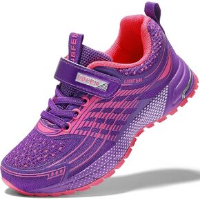 UBFEN Kids Sneakers Boys Girls Tennis Shoes for Running Athletic Walking Gym Sports Lightweight Breathable