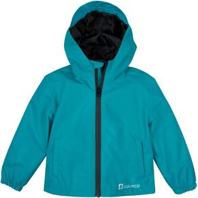 OAKI Rain Wind Shell Jacket for Kids/Toddlers, Waterproof, Breathable, Lightweight with Hood