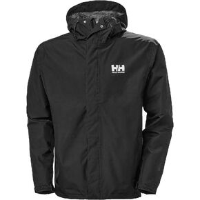 جاكيت مطر رجالي من Helly Hansen Seven J مقاوم للماء والرياح وجيد التهوية مع غطاء للرأس in Kuwait