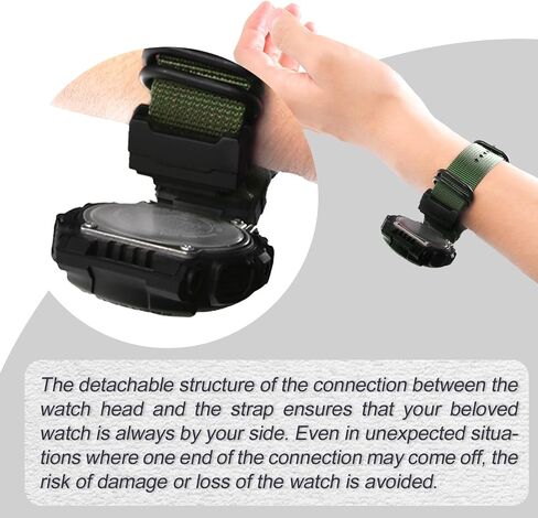 Nylon Strap Replacement Watch Bands Compatible with Casio G-Shock Watch Model GA-100 / GA-110 / GA-100C / GA-300 / GA-120 / GA-200/ GD-100 /GA-140/GA-735/GA-800/DW-5600/DW-5610/DW-5305/DW-6900/GW-6900 in Saudi Arabia