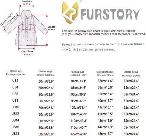 Fur Story Women's Genuine Rabbit Fur Coat Fuzzy Warm Fur Jacket Winter Outware in Kuwait