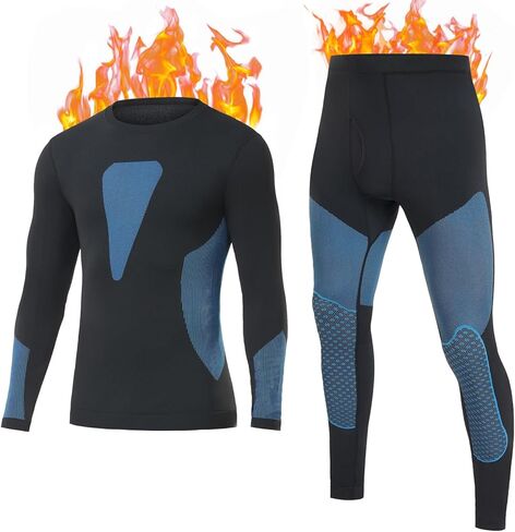 طقم ملابس داخلية حرارية للرجال من SIMIYA، طبقة أساسية طويلة من التزلج من Johns، ملابس داخلية طويلة حرارية للرجال من الجزء السفلي in Kuwait