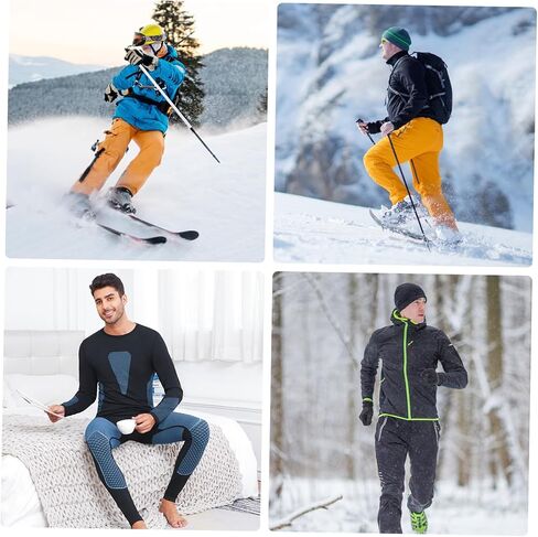 طقم ملابس داخلية حرارية للرجال من SIMIYA، طبقة أساسية طويلة من التزلج من Johns، ملابس داخلية طويلة حرارية للرجال من الجزء السفلي in Kuwait