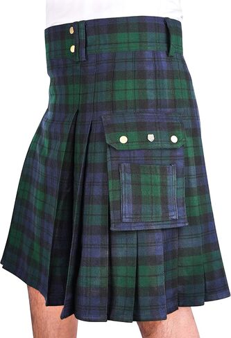 DSS KILTS- Men's Heavy Tartan Utility Kilt-Kilt for Men in Kuwait