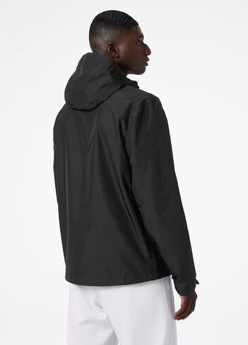جاكيت مطر رجالي من Helly Hansen Seven J مقاوم للماء والرياح وجيد التهوية مع غطاء للرأس in Kuwait
