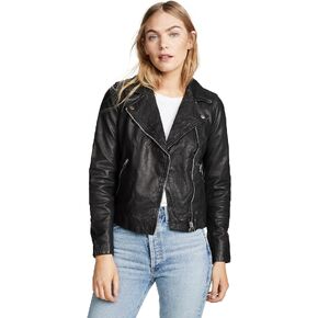 Madewell Women's Washed Leather Motorcycle Jacket in Saudi Arabia