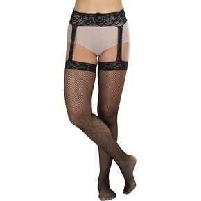 ToBeInStyle Women's Suspender Pantyhose