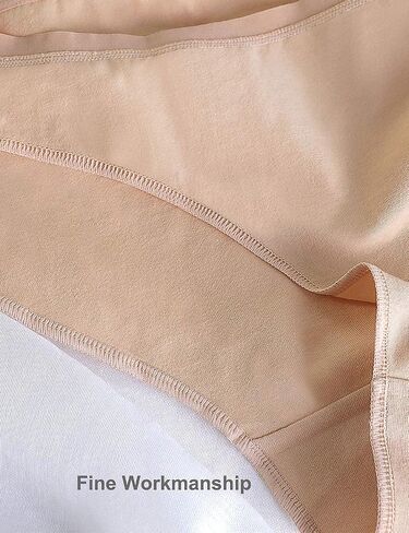 Daydance Girl's Women's Ballet Briefs Tan Cotton Seamless Dance Underwear for Gymnastics, Daily Life in Kuwait