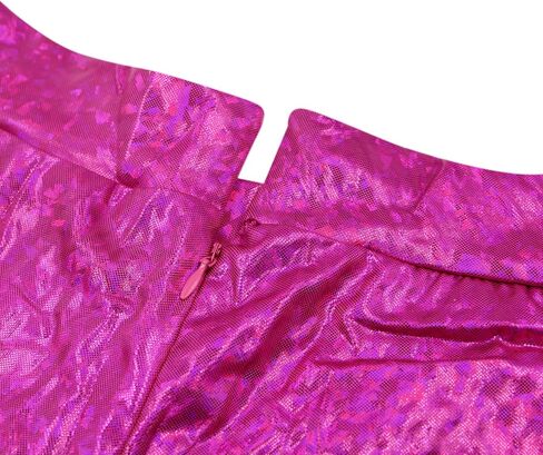 Women Sexy Shiny Metallic Faux Leather Shorts Ruffle High Waist Hot Pants Rave Clubwear in Saudi Arabia