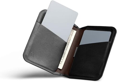 كم رفيع من Bellroy Apex (محفظة جلدية رفيعة ثنائية الطي، محمية بتقنية RFID) - نيلي in Kuwait