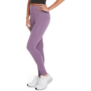 سروال ضيق ناعم عالي الخصر من Zippy للنساء - 28 بوصة - سروال يوجا للتمرين مع جيوب in Kuwait