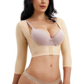 CYDREAM Women Upper Arm Shaper Post Surgical Shapewear Compression Sleeves Top Posture Corrector Body Shaper