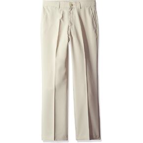 PGA TOUR Boys' Flat Front Solid Golf Pant
