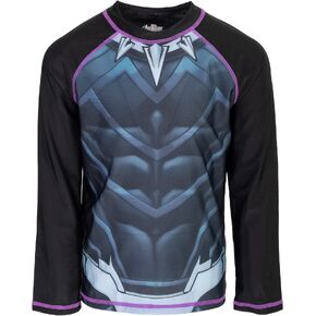 قميص سباحة Marvel Avengers Spider-Man Captain America Hulk Thor Black Widow Black Panther Rash Guard للأطفال الصغار إلى الأطفال الكبار in Kuwait