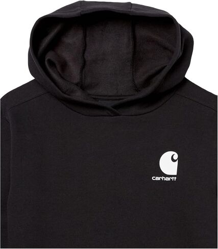 سويت شيرت بغطاء للرأس وأكمام طويلة للأولاد من Carhartt in Saudi Arabia