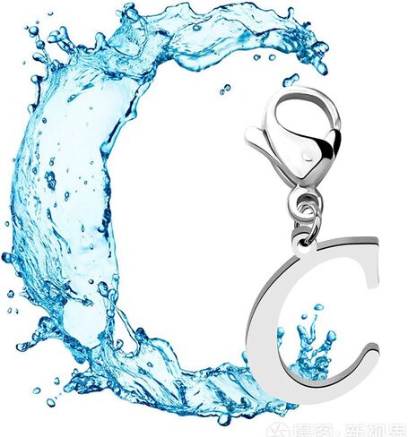 ENSIANTH Intial Letter A-Z Alphabet Charm Alphabet Jewelry for Women Gifts for Friends Clasps for jewelry in Kuwait