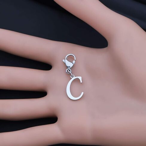 ENSIANTH Intial Letter A-Z Alphabet Charm Alphabet Jewelry for Women Gifts for Friends Clasps for jewelry in Kuwait