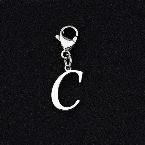 ENSIANTH Intial Letter A-Z Alphabet Charm Alphabet Jewelry for Women Gifts for Friends Clasps for jewelry in Kuwait