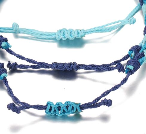 choice of all Summer Bracelets for Teen Girls Aesthetic Surfer Wave Adjustable Waterproof Handmade Bracelets Anklets for Women Men Girls Christmas Gifts in Kuwait