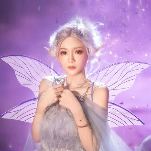 Loieryk Butterfly Fairy Wings for Adults Fairy Wings Costume for Women Girls Kids Halloween Cosplay Costume Accessories in Kuwait