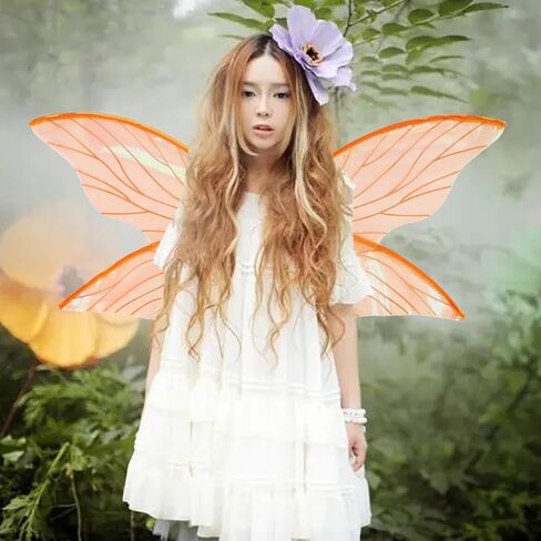 Loieryk Butterfly Fairy Wings for Adults Fairy Wings Costume for Women Girls Kids Halloween Cosplay Costume Accessories in Saudi Arabia