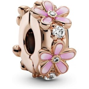 PANDORA Pink Daisy Spacer Clip Charm 788809C01 in Kuwait