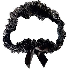 Belyee Sexy Lace Wedding Garters for Bride Stretchy Prom Leg Garters with Bow in Saudi Arabia