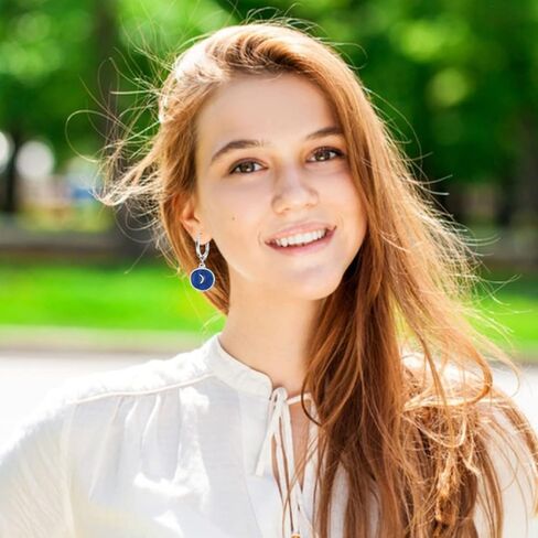 aganippe 12-16 زوجًا من الأقراط المتدلية المضادة للحساسية للفتيات Y2K أقراط للنساء متعددة الأقراط اللطيفة ذات الوجه المبتسم الثعلب الضفدع القلب زهرة الفراشة للأطفال in Kuwait