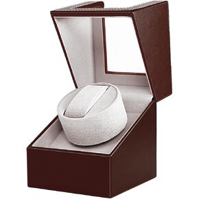 FRUCASE Watch Winder for Automatic Watches Watch Box Automatic Winder Japanese Motor with Battery Option