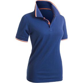 CLOVERY Women's Casual Short Sleeve PK Polo Shirts