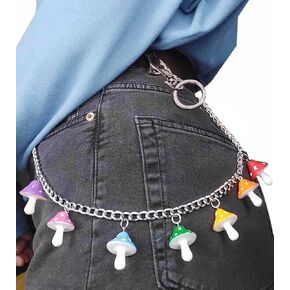 BGTY Vintage Harajuku Punk Cool Pants Jeans Chain Fashion Body Jewelry Accessory for Women Girls Cute Waist Chain