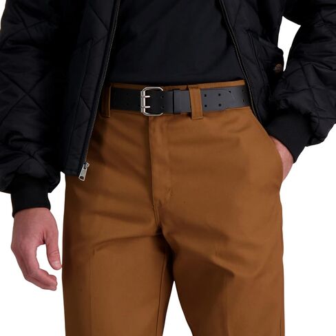 Dickies Men's Leather Double Prong Belt in Saudi Arabia