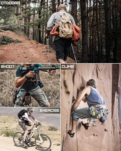 VoLIta Mens Hiking Cargo Shorts Relaxed Fit Tactical Shorts Casual Outdoor Fishing Shorts with Multi Pockets in Kuwait