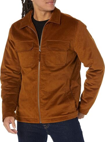 Amazon Essentials Men's Corduroy Work Jacket (Available in Big & Tall) in Kuwait