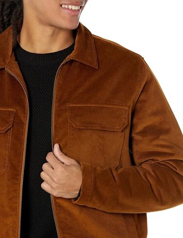 Amazon Essentials Men's Corduroy Work Jacket (Available in Big & Tall) in Kuwait