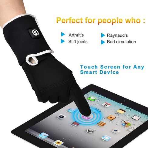 Heated Glove Liners Men Women,Rechargeable Battery Heated Motorcycle Ski Snow Warmer Gloves in Kuwait