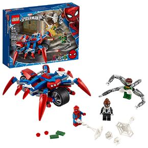 LEGO Marvel Spider-Man: Spider-Man vs. Doc Ock 76148 Superhero Playset with 3 Minifigures, Great Toy Gift for Kids, New 2020 (234 Pieces) in Kuwait