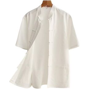 ZooBoo Tai Chi Clothing Wing Chun Kung Fu Clothes Short Sleeves Tang Shirt in Saudi Arabia