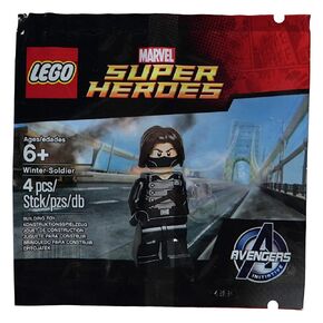 LEGO Winter Soldier Minifigure 5002943 Avengers Marvel Super Heroes New Sealed in Saudi Arabia