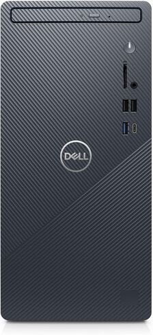 Dell Inspiron 3910 Desktop Computer Tower - 12th Gen Core i5-12400, 16GB DDR4 RAM, 256GB SSD + 1TB HDD, Intel UHD Graphics 730, WiFi 6, HDMI, Bluetooth, USB-C, Windows 11 Home - Blue (Renewed) in Saudi Arabia