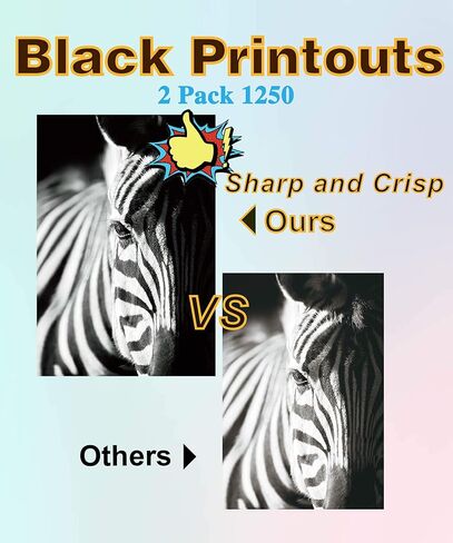 MM MUCH & MORE Compatible Toner Cartridge Replacement for Dell 1250 810WH Use with 1250c 1350cnw 1355cn 1355cnw C1760nw C1765nf C1765nfw Printers (Black, 2-Pack) in Kuwait