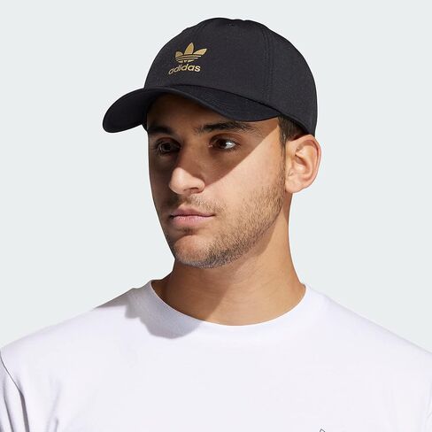 adidas Originals Men's Color Reflective Logo Relaxed Fit Adjustable Cap in Saudi Arabia