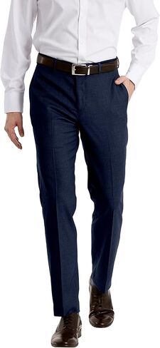 Calvin Klein Men's Slim Fit Suit Separates, Solid Medium Blue, 34W x 32L in Kuwait