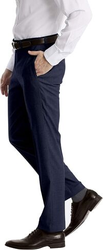 Calvin Klein Men's Slim Fit Suit Separates, Solid Medium Blue, 34W x 32L in Kuwait