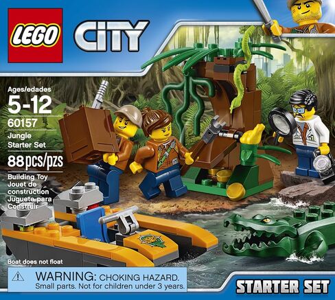 LEGO City Jungle Explorers Jungle Starter Set 60157 Building Kit (88 Piece) in Saudi Arabia