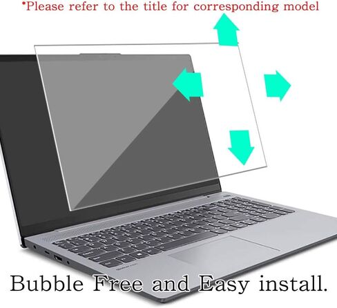Puccy Tempered Glass Screen Protector Film, compatible with Dell Inspiron 15 3000 (3583) 15.6" （Active Area Cover Only） Protective Protectors Guard new version in Saudi Arabia