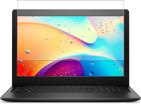 Puccy Tempered Glass Screen Protector Film, compatible with Dell Inspiron 15 3000 (3583) 15.6" （Active Area Cover Only） Protective Protectors Guard new version in Saudi Arabia