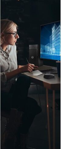 Dell Precision 3000 3660 Workstation - Intel Core i7 Dodeca-core (12 Core) i7-12700 12th Gen 2.10 GHz - 16 GB DDR5 SDRAM RAM - 512 GB SSD - Tower - Black in Kuwait